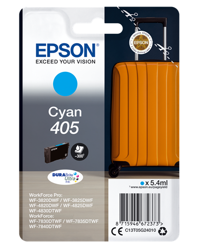 Epson 405 cyan ink cartridge