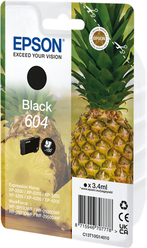 Epson 604 black ink cartridge