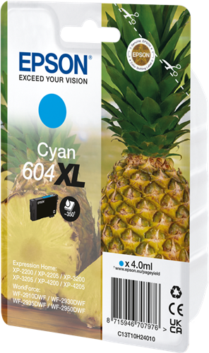 Epson 604 XL cyan ink cartridge