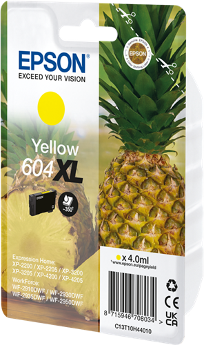 Epson 604 XL yellow ink cartridge