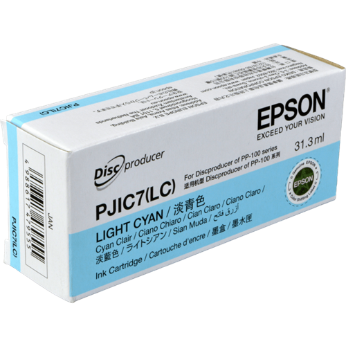 Epson PJIC7(LC) cyan (light) ink cartridge