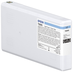 Epson T55W5 cyan (light) ink cartridge