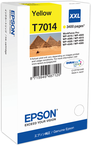 Epson T7014 XXL yellow ink cartridge