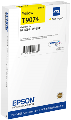 Epson T9074 XXL yellow ink cartridge
