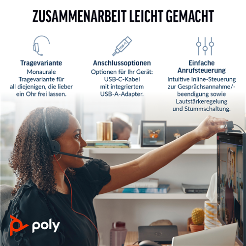HP Poly 8X214A6