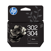 HP 302 / 304 black ink cartridge