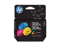 HP 302 XL / 304 XL more colours ink cartridge