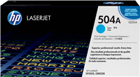 HP 504A cyan toner