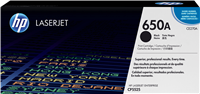 HP 650A black toner