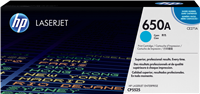 HP 650A cyan toner