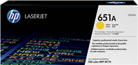 HP 651A yellow toner