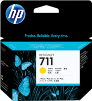 HP 711 multipack yellow