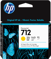 HP 712 yellow ink cartridge