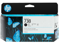 HP 738 black ink cartridge