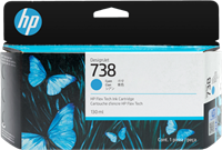 HP 738 cyan ink cartridge