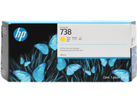 HP 738 yellow ink cartridge