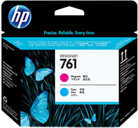 HP 761 printhead cyan / magenta
