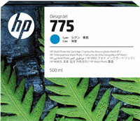 HP 775 cyan ink cartridge