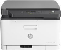 HP Color Laser MFP 178nwg Multifunction Printer Gray / White