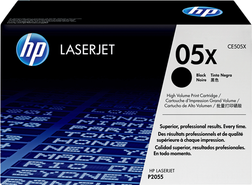 HP 05X black toner