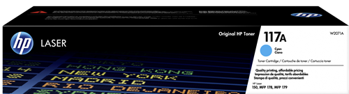 HP 117A cyan toner