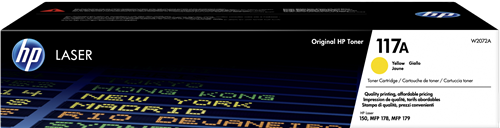 HP 117A yellow toner