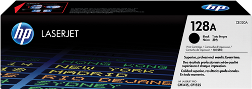 HP 128A black toner