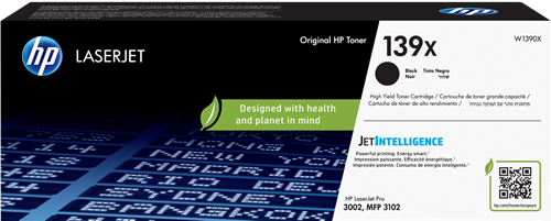 HP 139X black toner