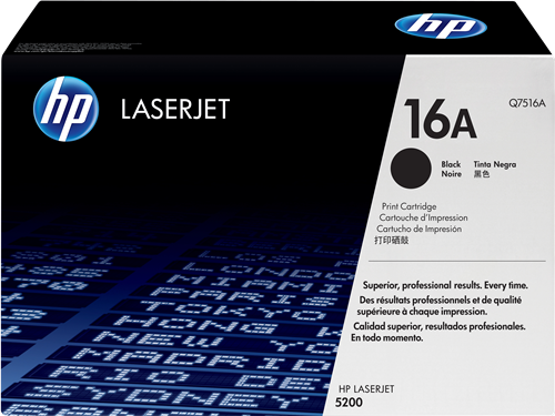 HP 16A black toner