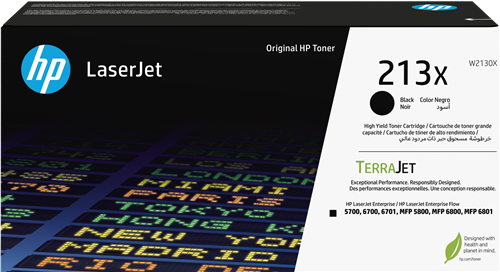 HP 213X black toner