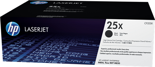 HP 25X black toner