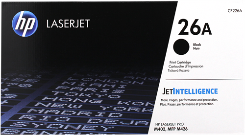 HP 26A black toner