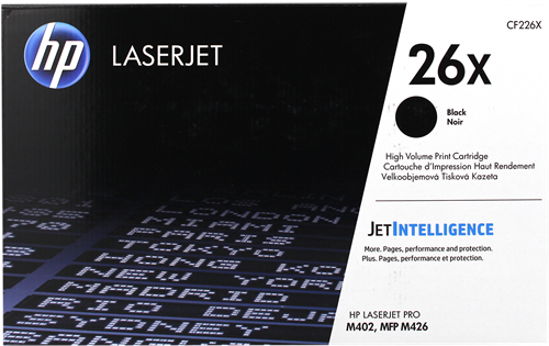 HP 26X black toner