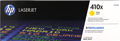 HP 410X yellow toner