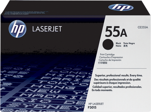 HP 55A black toner
