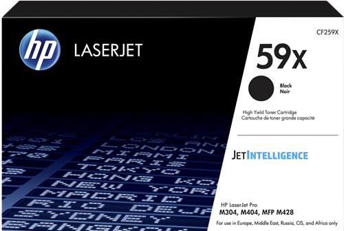 HP 59X black toner