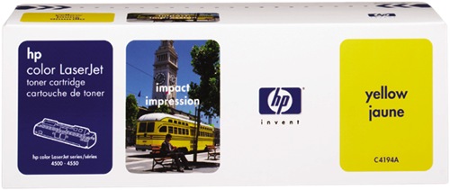 HP 640A yellow toner
