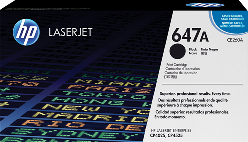 HP 647A black toner