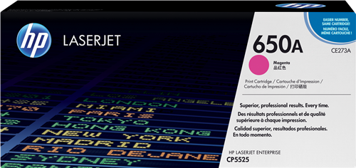 HP 650A magenta toner