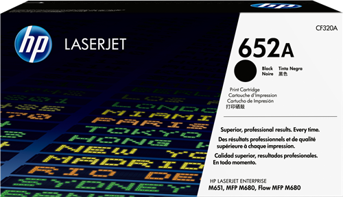 HP 652A black toner