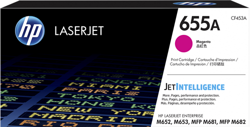 HP 655A magenta toner