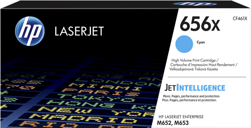 HP 656X cyan toner