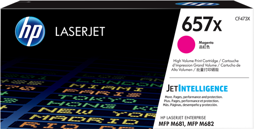 HP 657X magenta toner