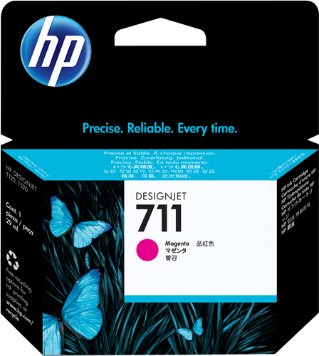HP 711 magenta ink cartridge