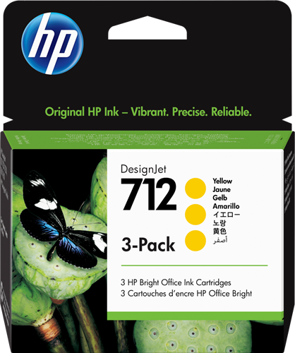 HP 712 multipack yellow