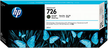 HP 726 Black (matt) ink cartridge