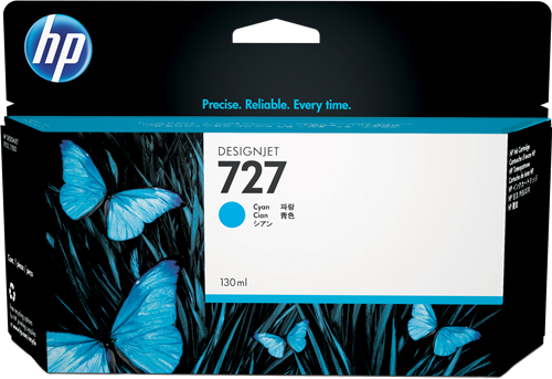 HP 727 cyan ink cartridge