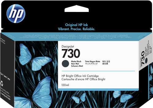 HP 730 Black (matt) ink cartridge