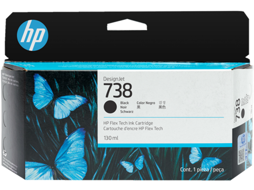 HP 738 black ink cartridge
