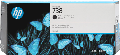 HP 738 black ink cartridge